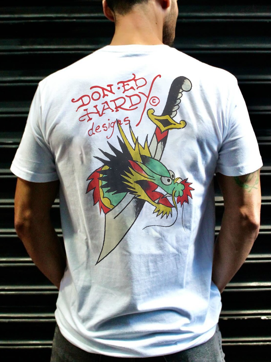 LW Men Cartoon Letter Print T-shirt