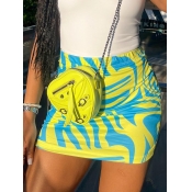 LW Geometric Print Skirt