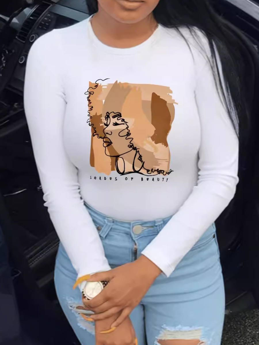 LW Pattern Figure T-shirt