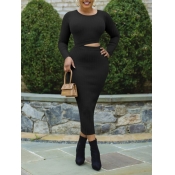 LW Cut Out Solid Color Maxi Dress