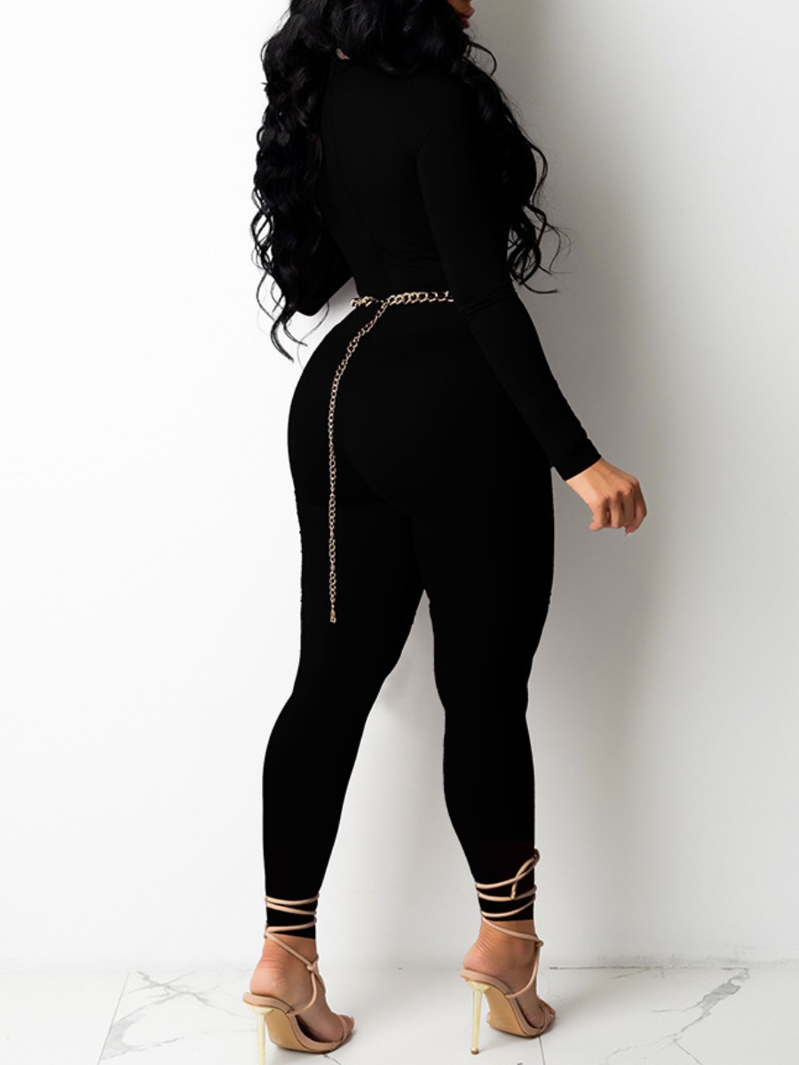 LW Solid Color Jumpsuit