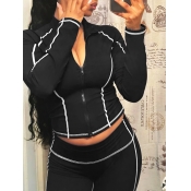 LW Plus Size Patchwork Solid Color T-shirt