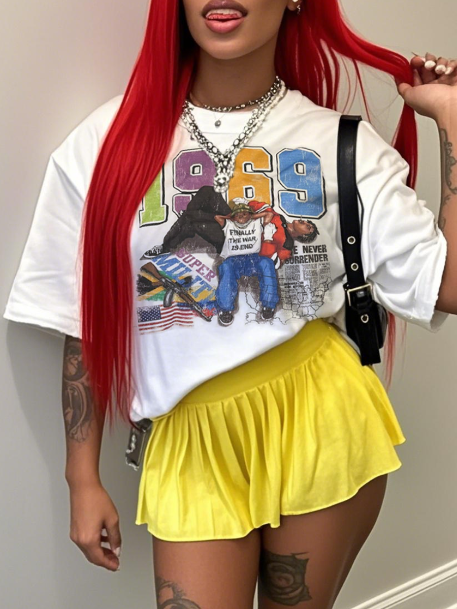 LW Pattern Figure T-shirt