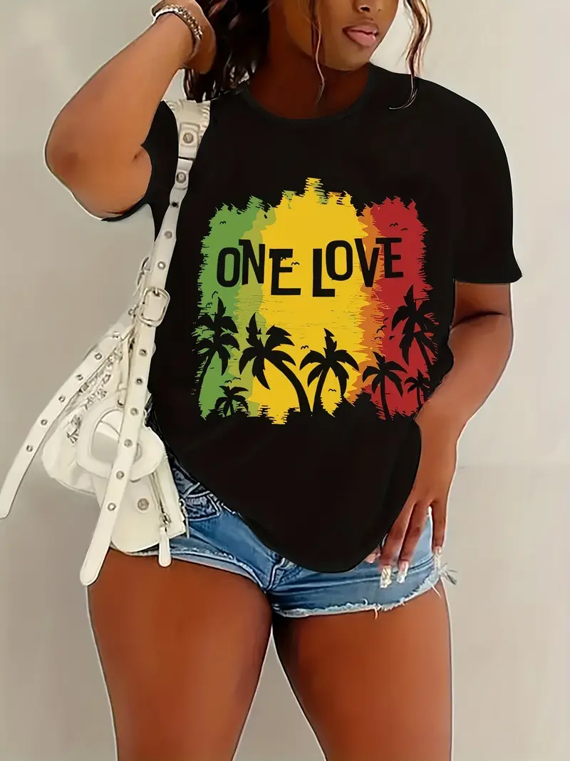 LW Pattern Letter T-shirt