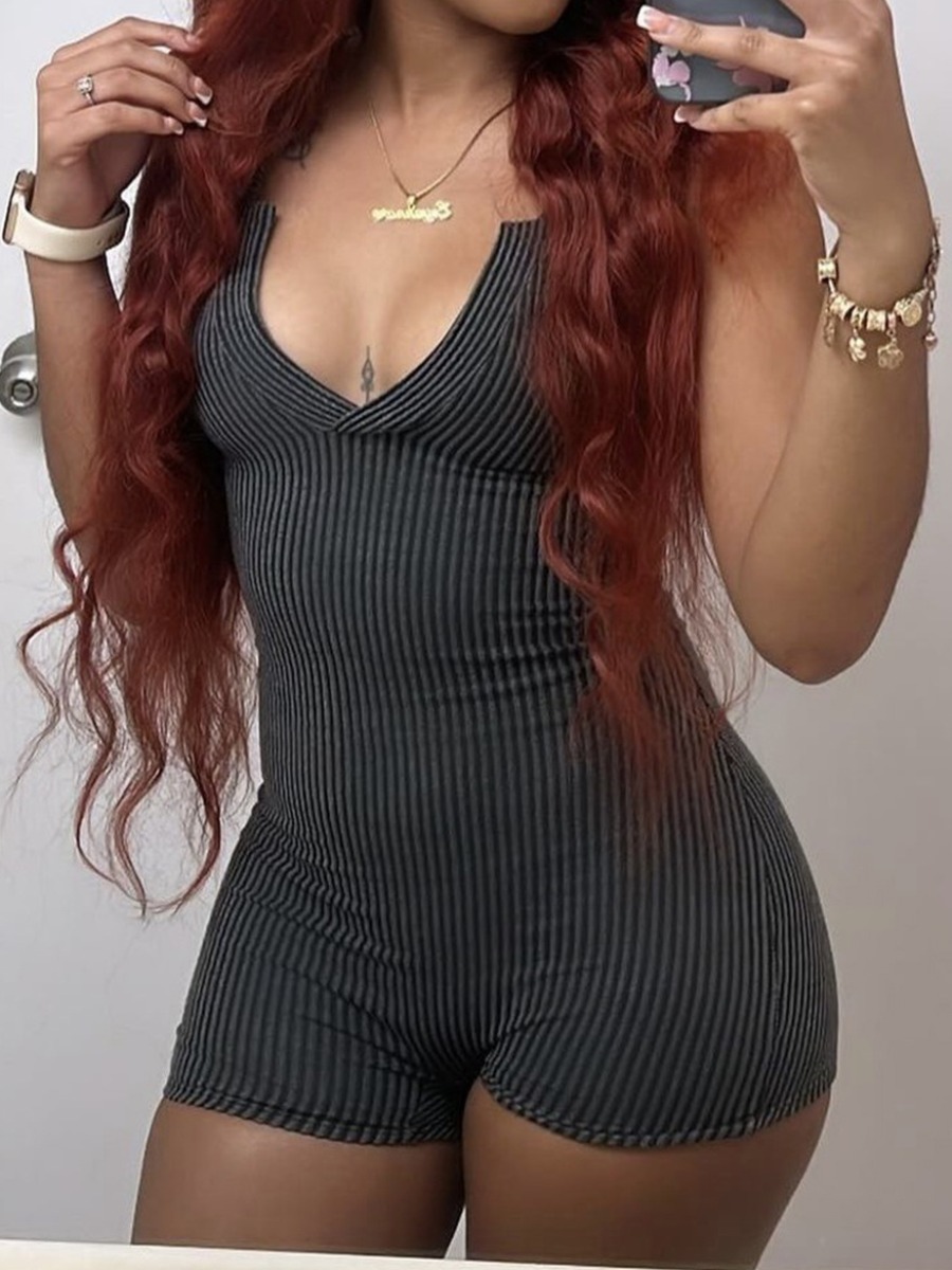 LW Solid Color Romper