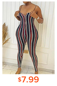 LW Striped Regular Fit Cami Jumpsuit